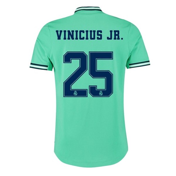 Camiseta Real Madrid NO.25 Vinicius JR. 3ª Kit 2019 2020 Verde